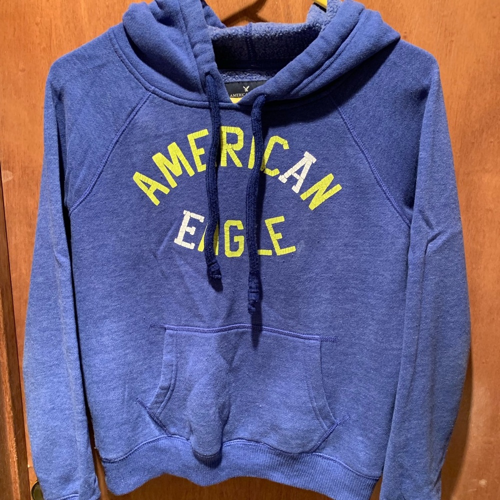 American Eagle Blue hoodie